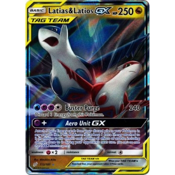 Latias & Latios GX - 113/181 - Ultra Rare